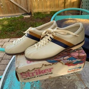 Vintage Striker bowling shoes